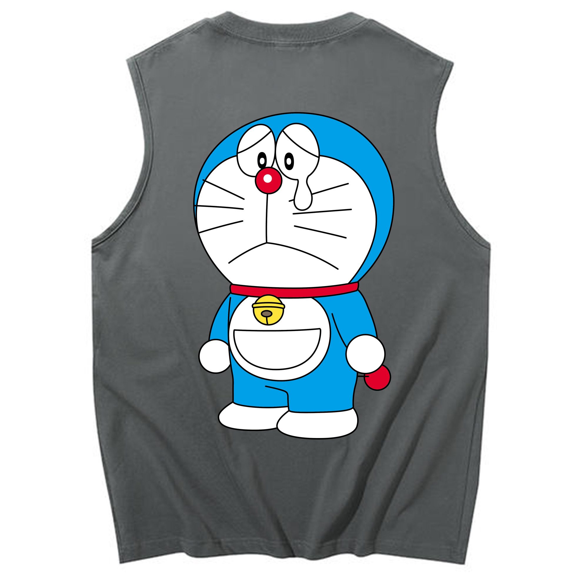 （画像用） ドラえもん Doraemon コットン100％タンクトップ（背面プリント）